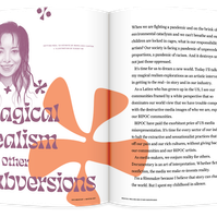 Documentary editorial film magazine spread design and illustratioin by Susan Q Yin