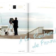 Documentary editorial film magazine spread design by Susan Q Yin