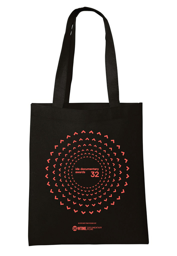 IDA Documentary Awards tote bag design by Susan Q Yin