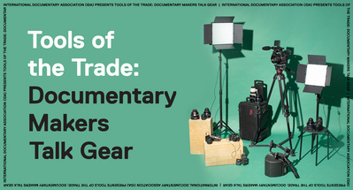 Documentary editorial film magazine digital marketing graphic by Susan Q Yin on filmmaking gear
