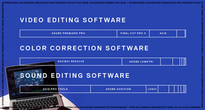 Documentary editorial film magazine digital social media marketing survey data result graphic by Susan Q Yin on filmmaking softwares