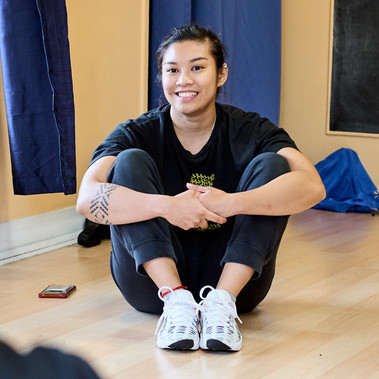 Photo taken by Jahmal Nugent (https://www.instagram.com/ninjahmal/) during a CreatingSpace - Toronto Breakin' Facilitation Workshop hosted by Tafiya Itiaba-Bayah and funded by the Ontario Arts Council