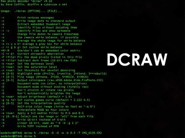 dcraw -D -a -6 -T IMG_6215.CR2