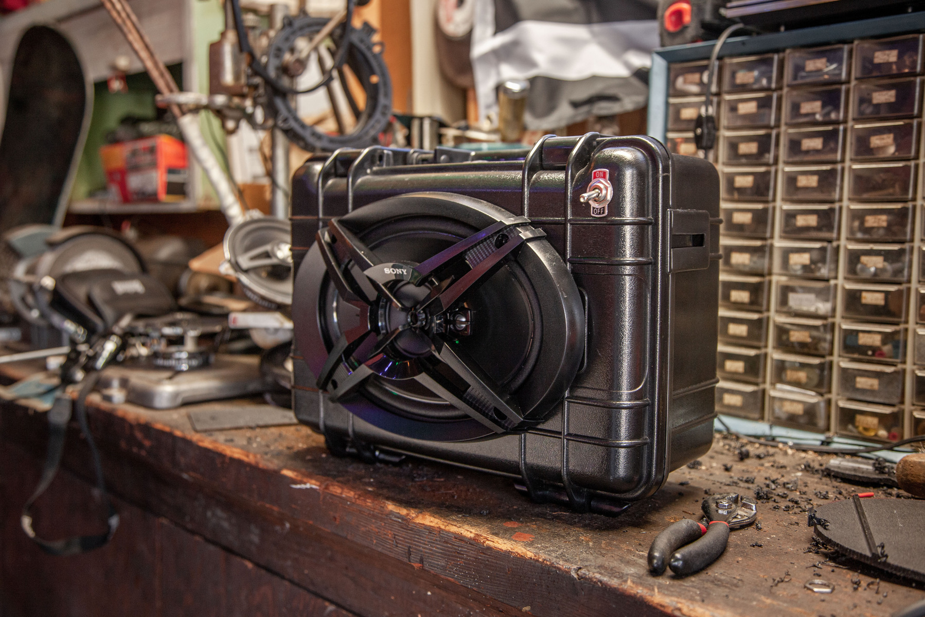 Custom Hand-Made Bluetooth Speakers from Repurposed Luggage