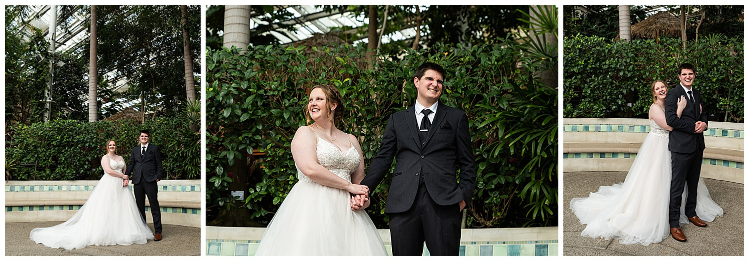 Phipps Conservatory Wedding Photos, Pittsburgh Wedding Photographer