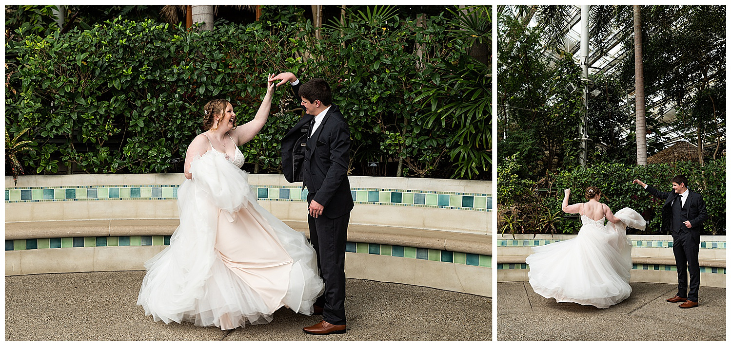Phipps Conservatory Wedding Photos, Pittsburgh Wedding Photographer