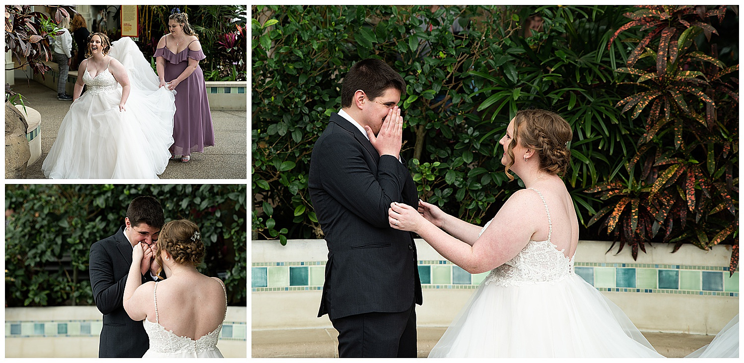 Phipps Conservatory Wedding Photos, Pittsburgh Wedding Photographer