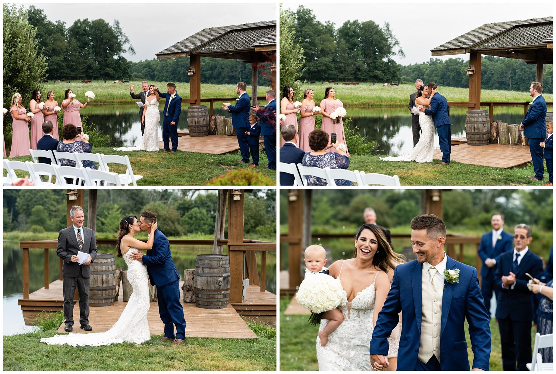 Pittsburgh wedding photography at Armstrong Farms wedding 