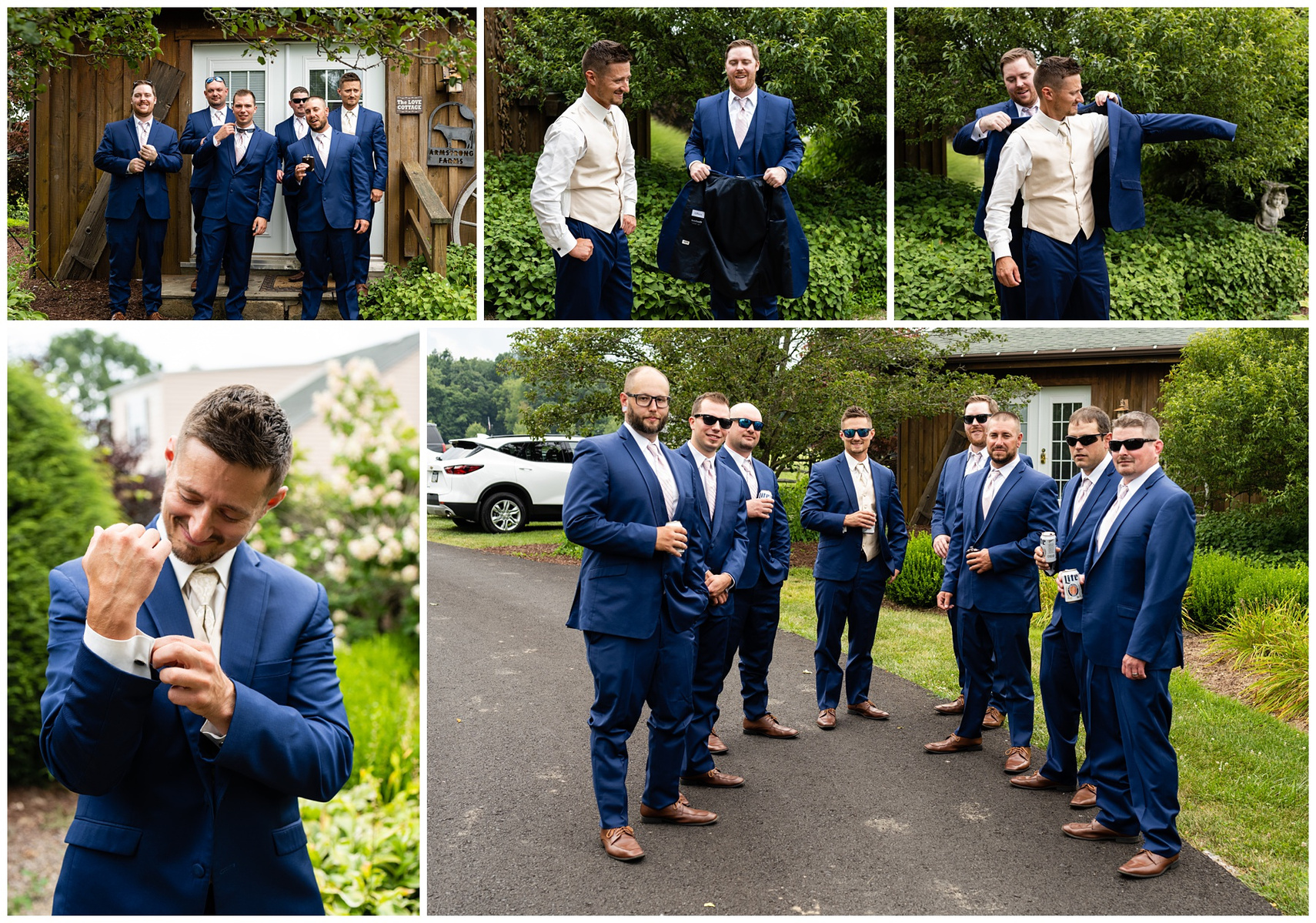 Pittsburgh wedding photography at Armstrong Farms wedding 