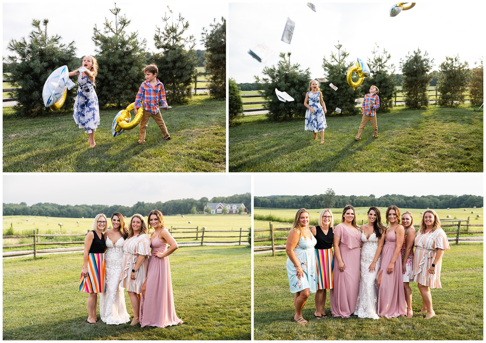Pittsburgh wedding photography at Armstrong Farms wedding 