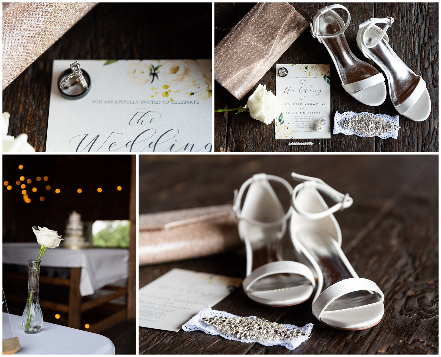 Pittsburgh wedding photography at Armstrong Farms wedding 