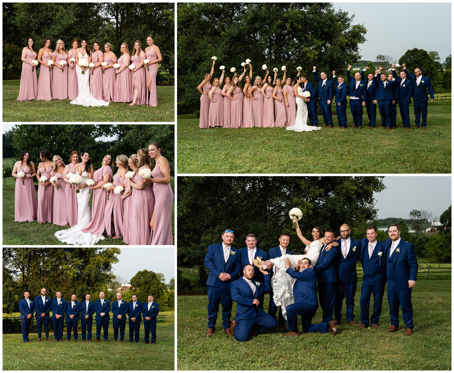 Pittsburgh wedding photography at Armstrong Farms wedding 