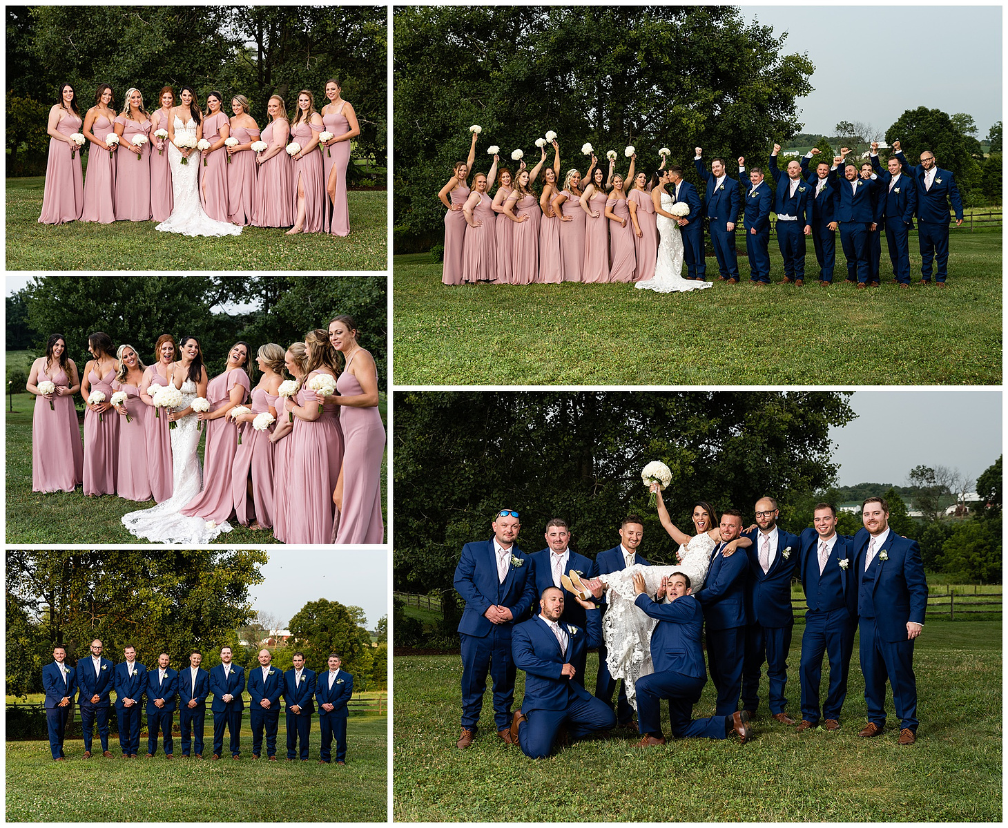 Pittsburgh wedding photography at Armstrong Farms wedding 