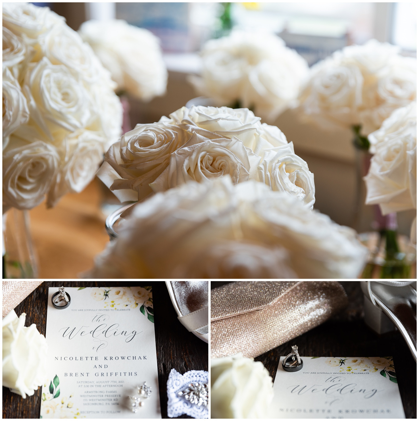 Pittsburgh wedding photography at Armstrong Farms wedding 