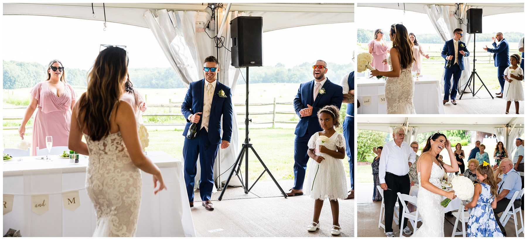 Pittsburgh wedding photography at Armstrong Farms wedding 