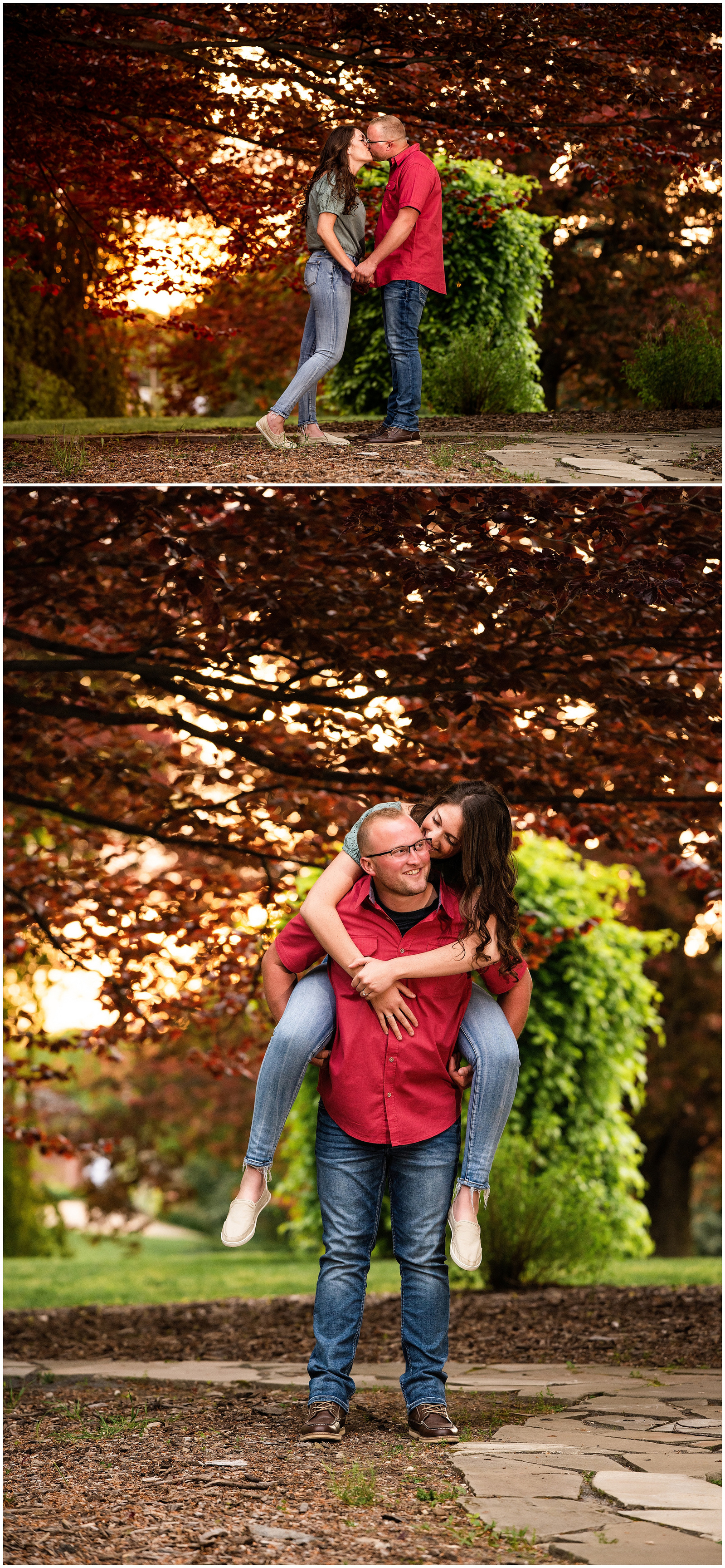 Millcreek Park Youngstown OH engagement session, Fellows Riverside Gardens engagement session, Engagement session Youngstown OH, Youngstown OH wedding photographer, Engagement photographer in Youngstown, Millcreek Park, Ohio wedding photographer