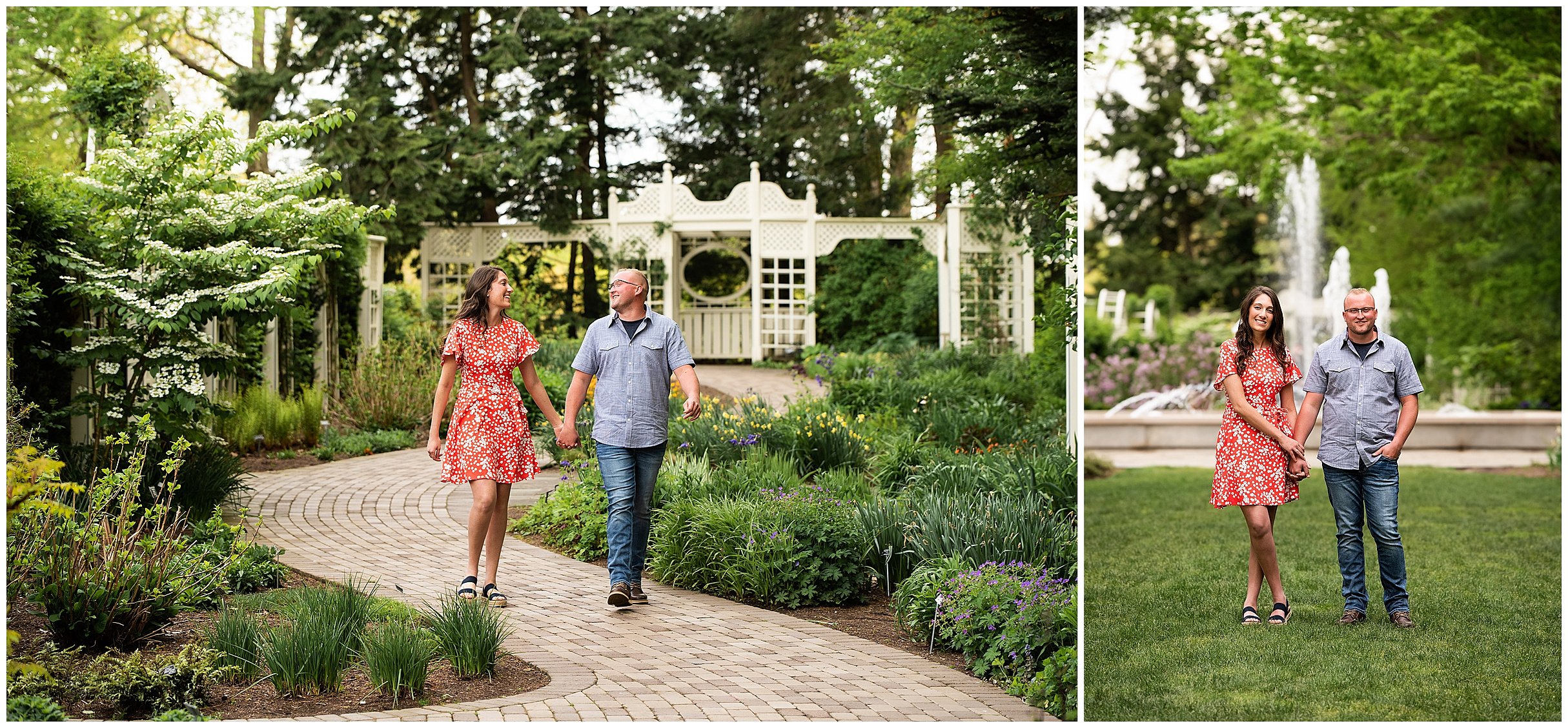 Millcreek Park Youngstown OH engagement session, Fellows Riverside Gardens engagement session, Engagement session Youngstown OH, Youngstown OH wedding photographer, Engagement photographer in Youngstown, Millcreek Park, Ohio wedding photographer