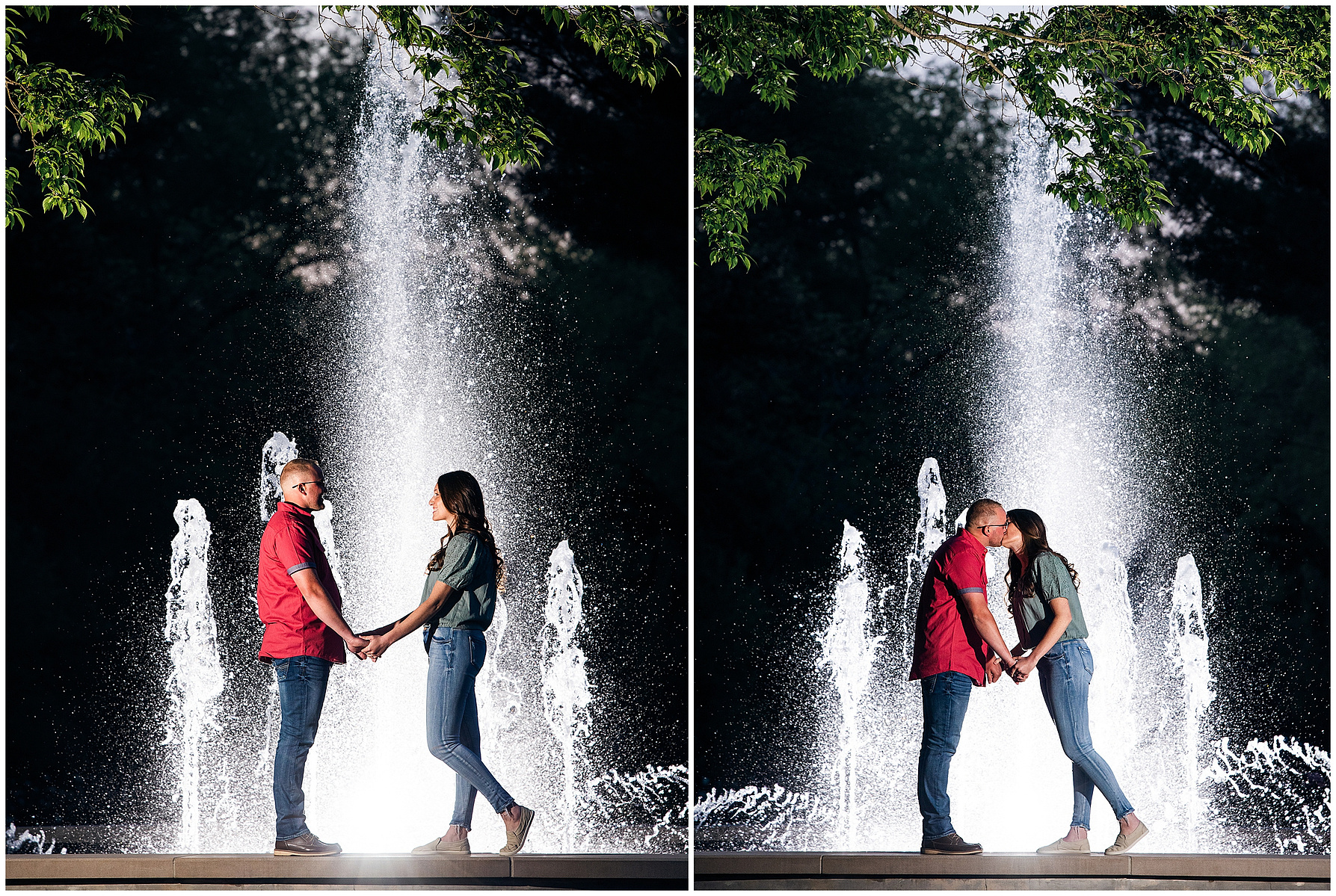 Millcreek Park Youngstown OH engagement session, Fellows Riverside Gardens engagement session, Engagement session Youngstown OH, Youngstown OH wedding photographer, Engagement photographer in Youngstown, Millcreek Park, Ohio wedding photographer