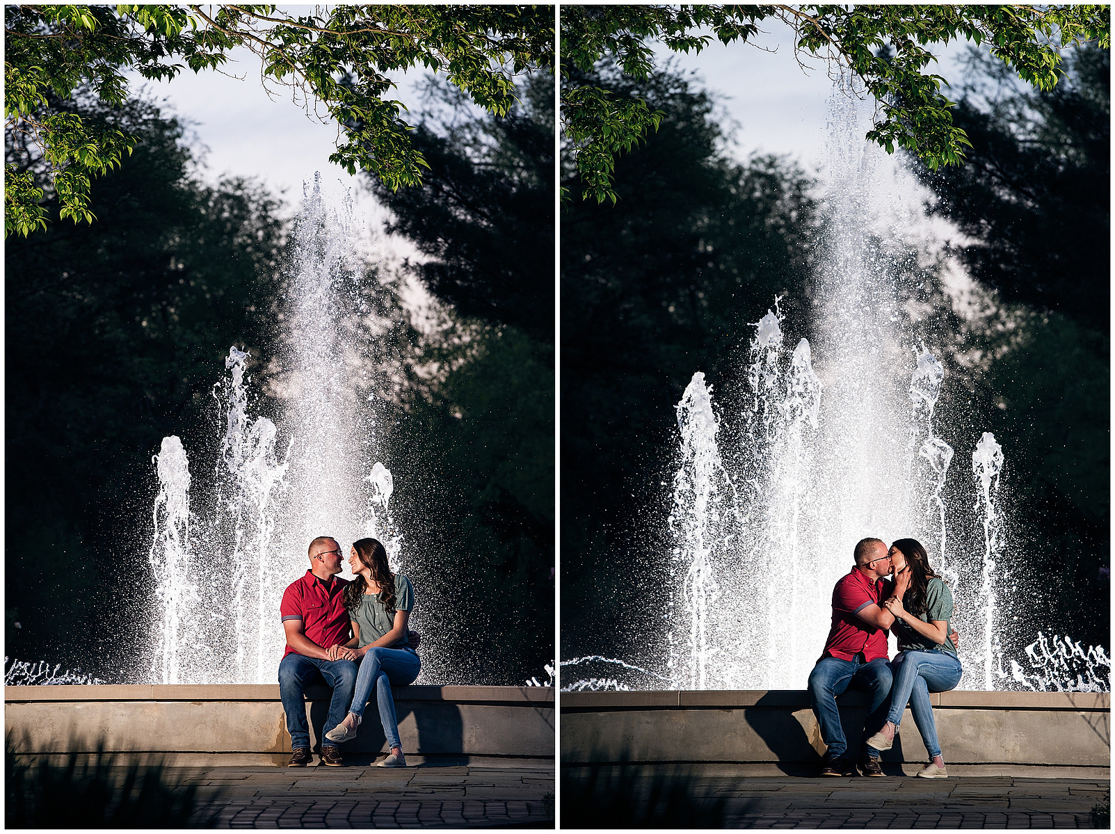 Millcreek Park Youngstown OH engagement session, Fellows Riverside Gardens engagement session, Engagement session Youngstown OH, Youngstown OH wedding photographer, Engagement photographer in Youngstown, Millcreek Park, Ohio wedding photographer