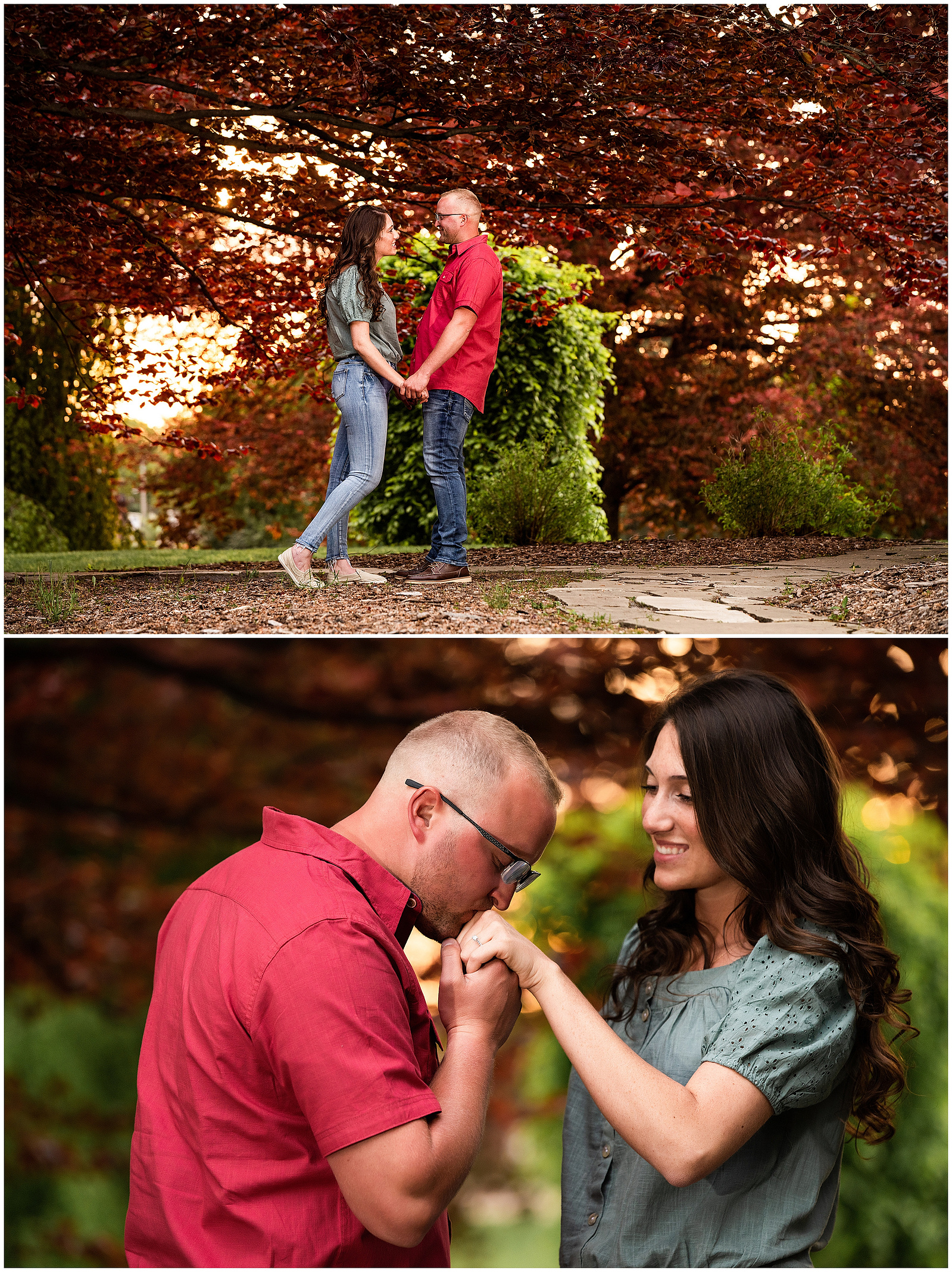 Millcreek Park Youngstown OH engagement session, Fellows Riverside Gardens engagement session, Engagement session Youngstown OH, Youngstown OH wedding photographer, Engagement photographer in Youngstown, Millcreek Park, Ohio wedding photographer