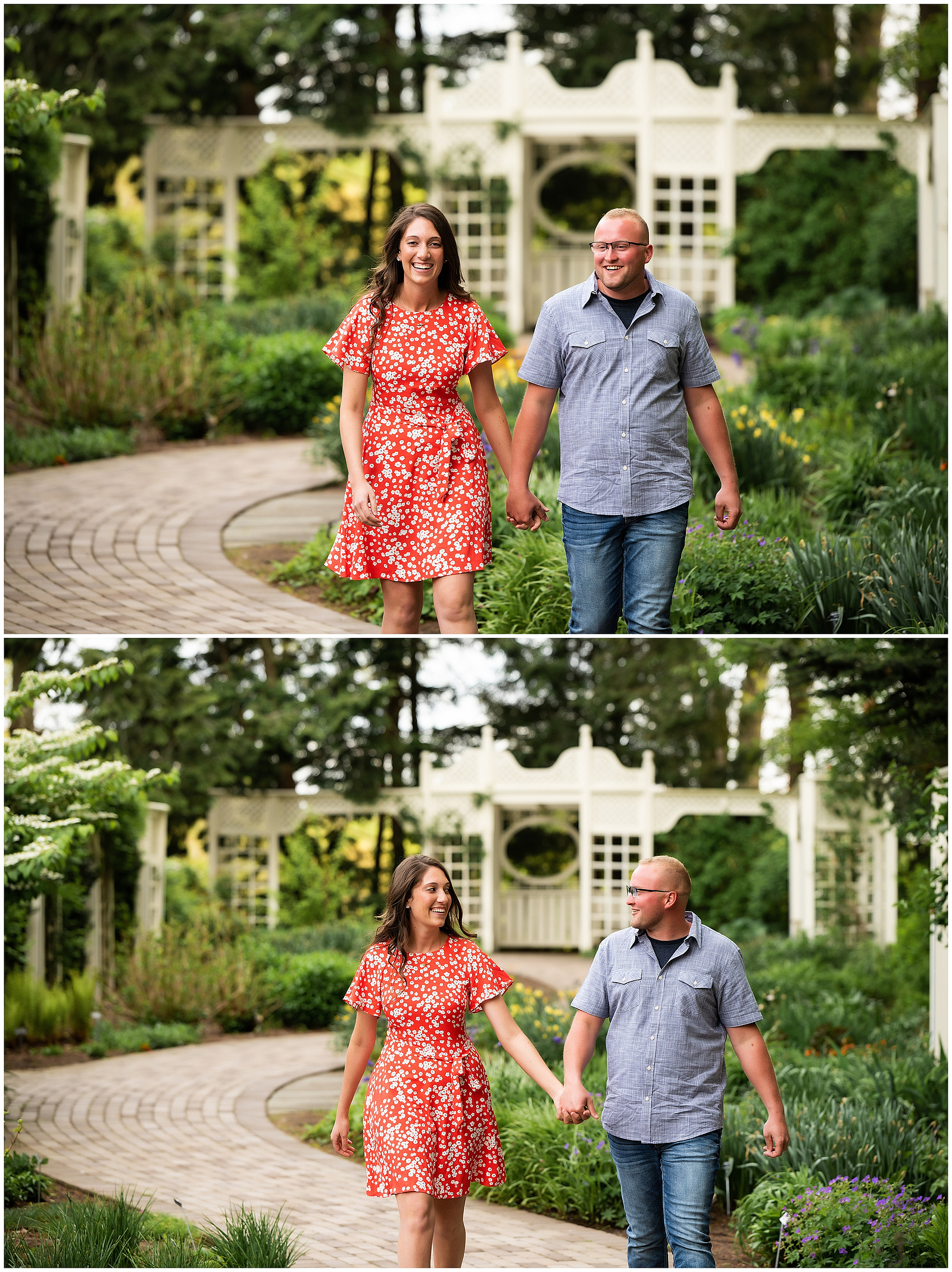 Millcreek Park Youngstown OH engagement session, Fellows Riverside Gardens engagement session, Engagement session Youngstown OH, Youngstown OH wedding photographer, Engagement photographer in Youngstown, Millcreek Park, Ohio wedding photographer