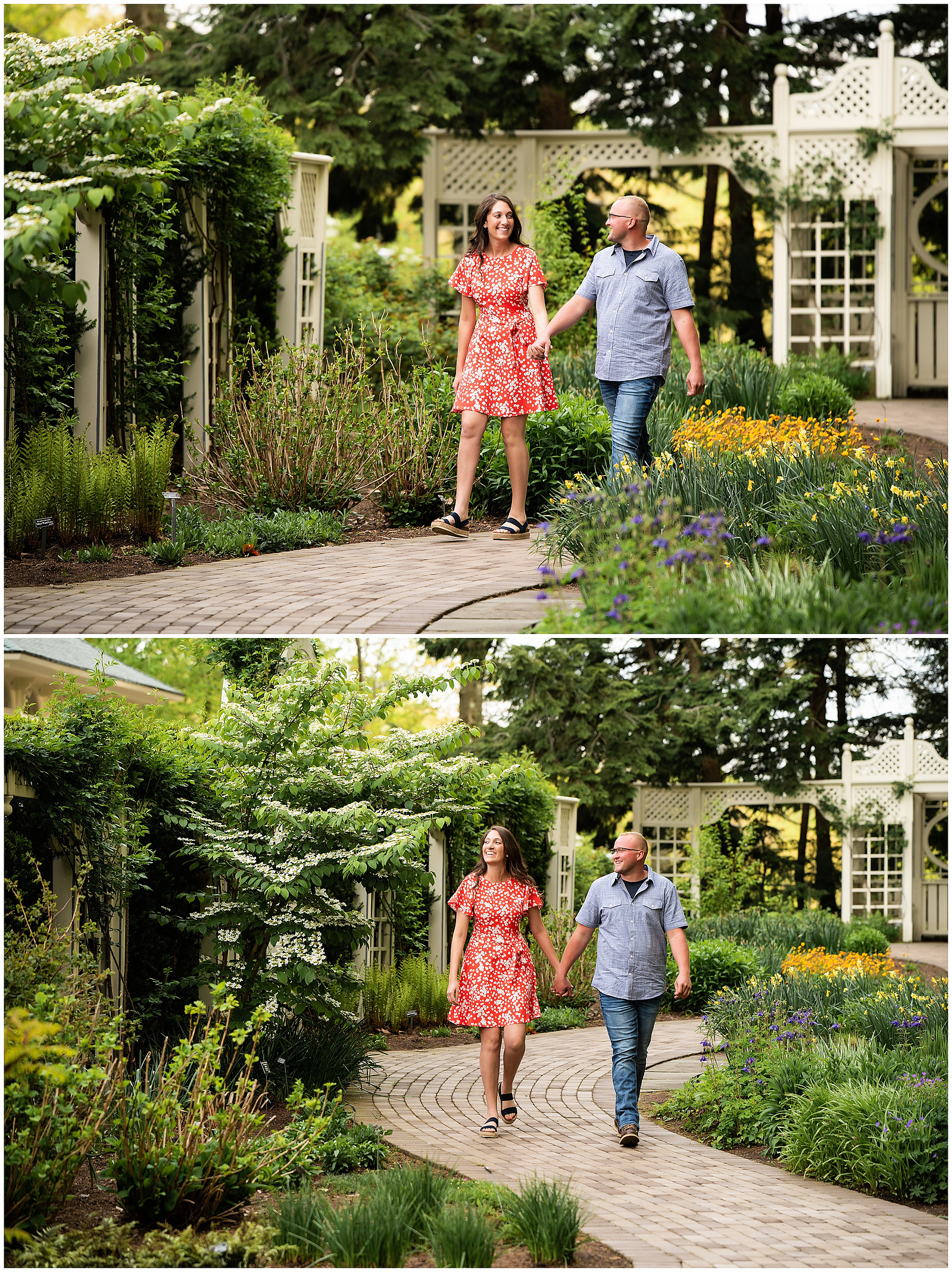 Millcreek Park Youngstown OH engagement session, Fellows Riverside Gardens engagement session, Engagement session Youngstown OH, Youngstown OH wedding photographer, Engagement photographer in Youngstown, Millcreek Park, Ohio wedding photographer