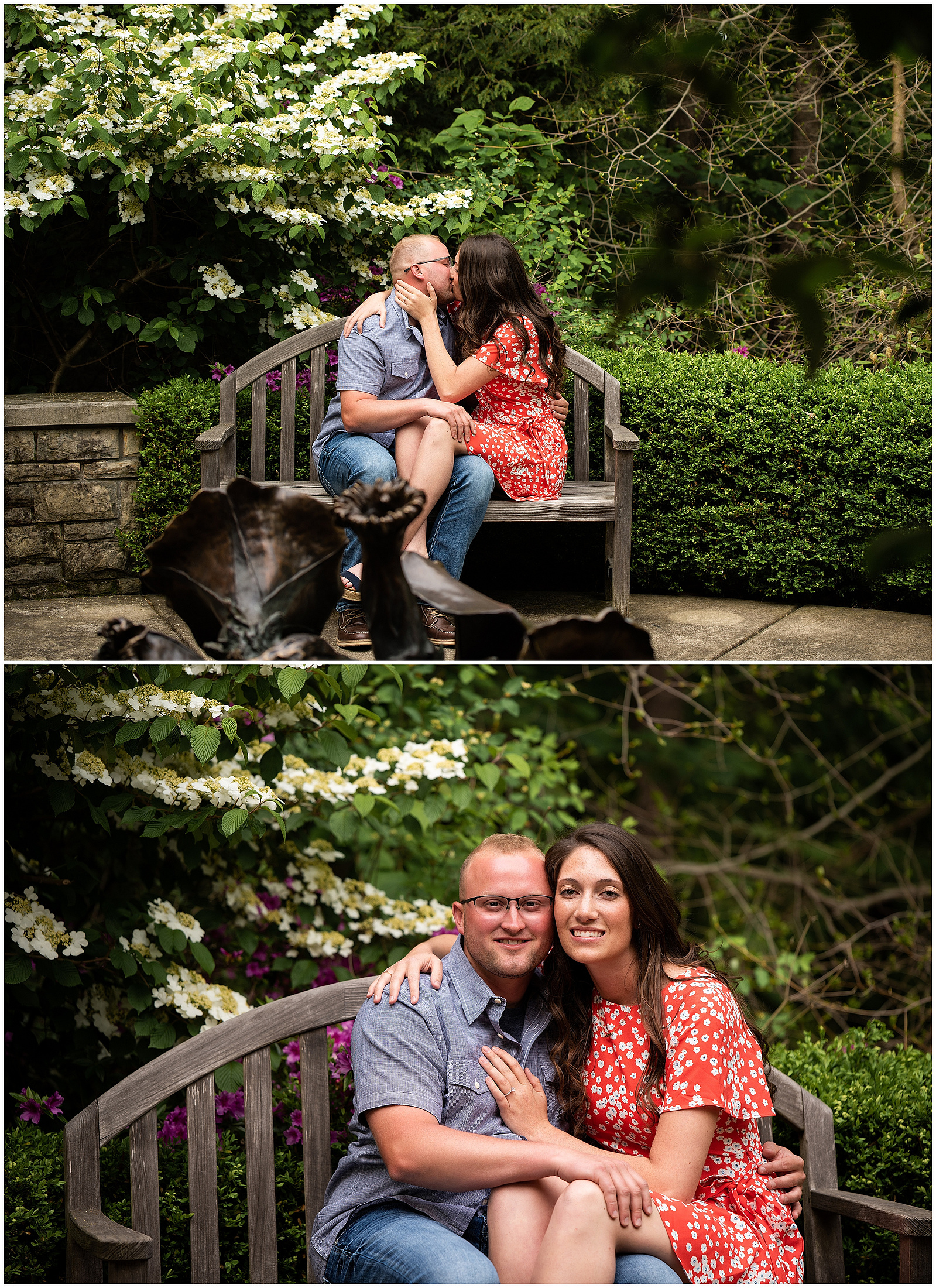 Millcreek Park Youngstown OH engagement session, Fellows Riverside Gardens engagement session, Engagement session Youngstown OH, Youngstown OH wedding photographer, Engagement photographer in Youngstown, Millcreek Park, Ohio wedding photographer