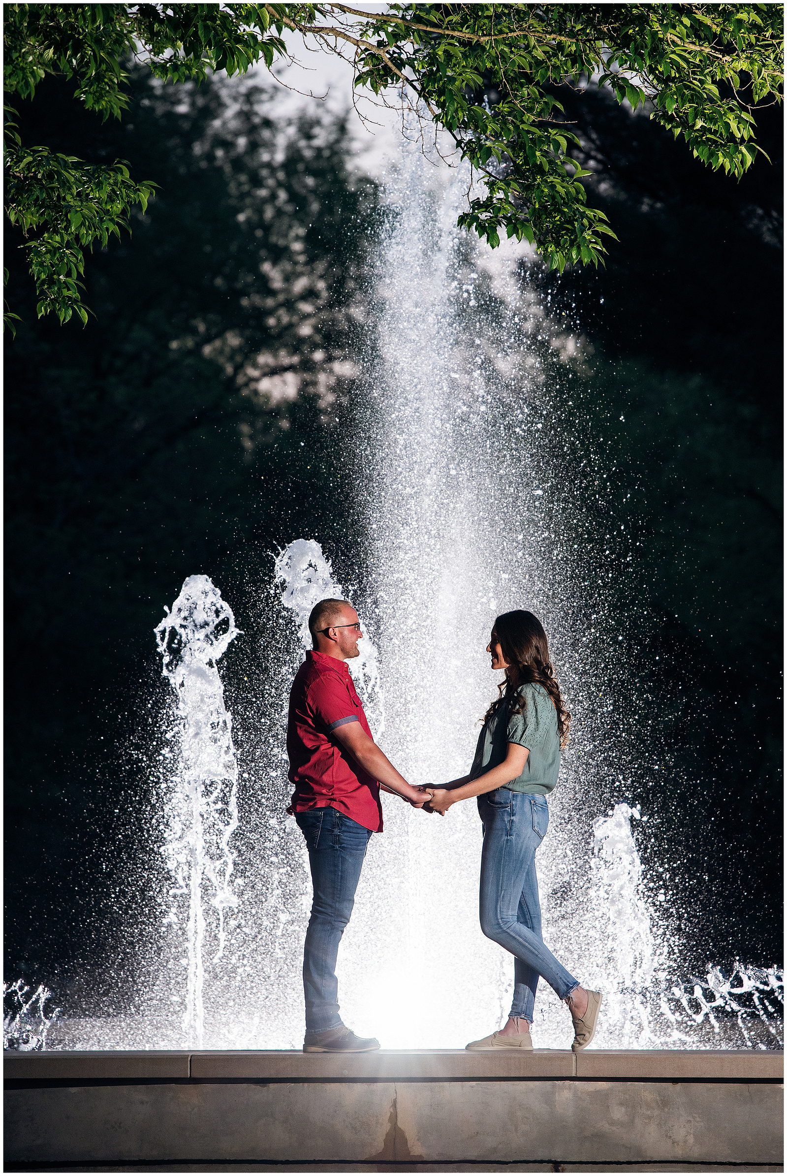 Millcreek Park Youngstown OH engagement session, Fellows Riverside Gardens engagement session, Engagement session Youngstown OH, Youngstown OH wedding photographer, Engagement photographer in Youngstown, Millcreek Park, Ohio wedding photographer