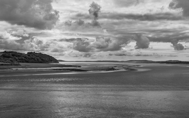 River Taf Estuary, Laugharne, Wales, 2014