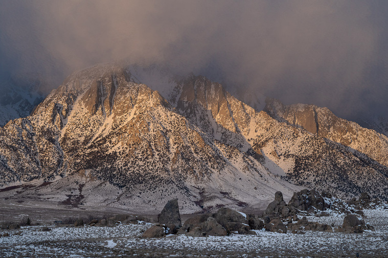 Morning Light on Eastern Sierras