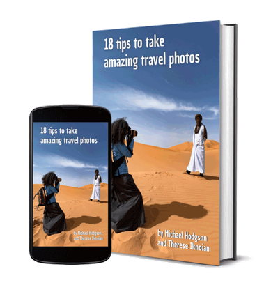 Image of 18 tips to take amazing travel photos book cover