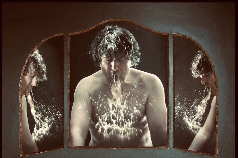'Here I sit before my mother's mirror'
Image by Spencer Rowell