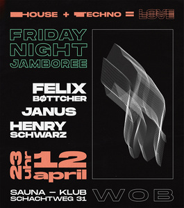 Poster der Wolfsburger Event Reihe Frida Night Jamboree