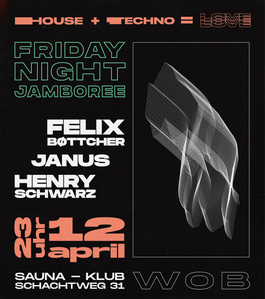 Poster der Wolfsburger Event Reihe Frida Night Jamboree