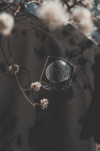 ​Detailshot von T-Shirt mit Wagemut Print