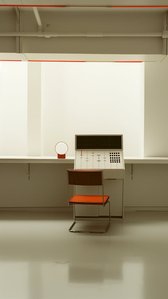 Retrofuturistische Szene generiert mit Midjourney