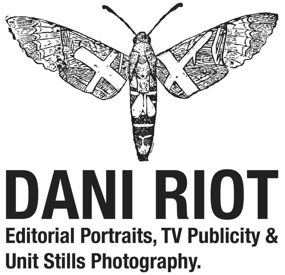 Dani Riot - Editorial Portraits, TV Publicity and Unit Stills Photographer - London UK
