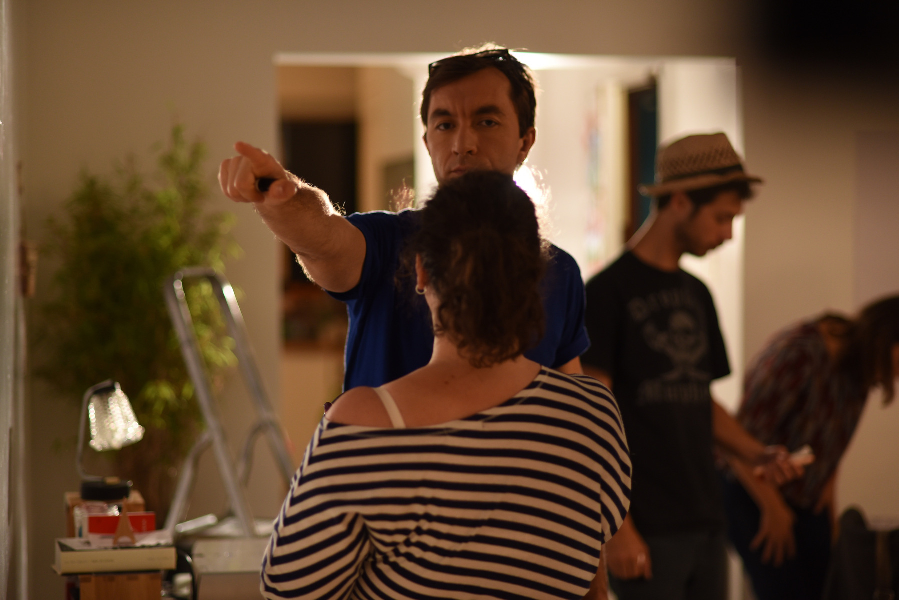 Tournage de "La Dette" de Joël Calmettes France 5 Chiloé Production
