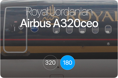 Royal Jordanian AeroLOPA Detailed aircraft seat plans