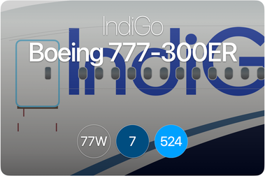 Indigo Layout IndiGo - AeroLOPA | Detailed aircraft seat plans