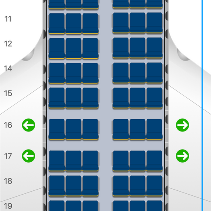 Ryanair Boeing 737-800 - aeroLOPA | Detailed aircraft seat plans