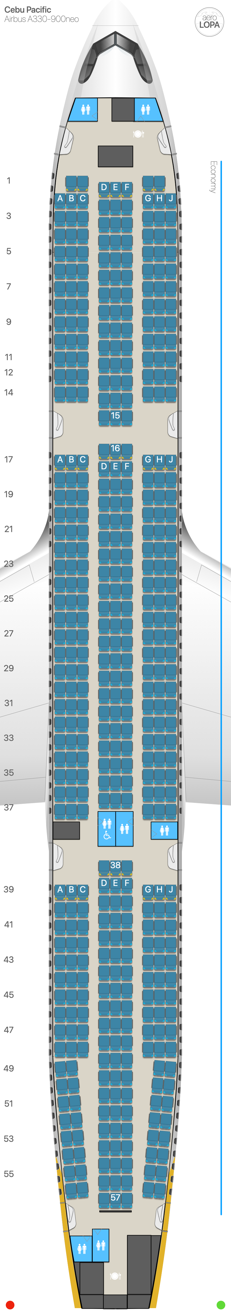 Where Cebu Pacific Is Flying Its 459-Seat Airbus A330neos