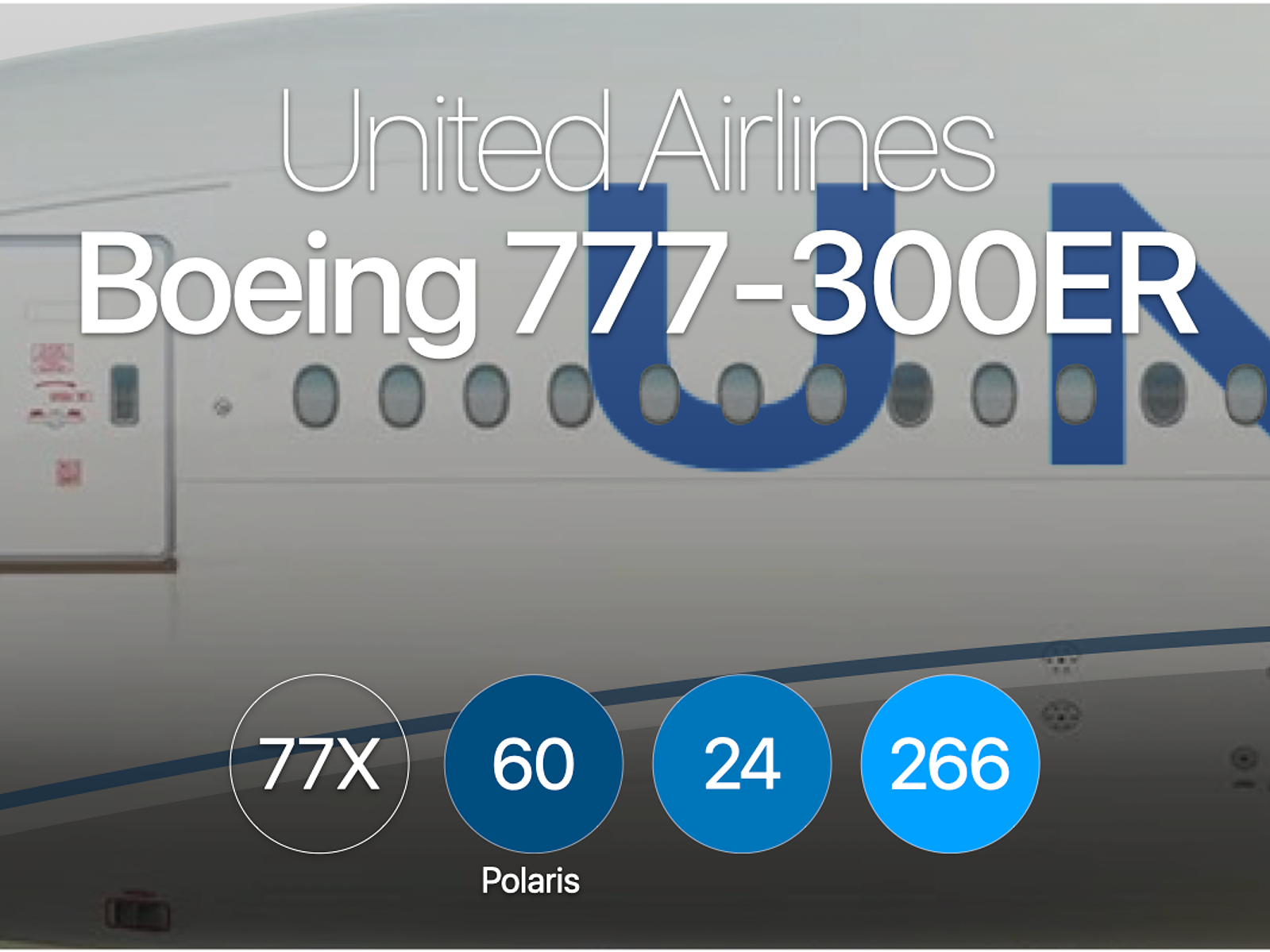 ユナイテッド航空、ニューアーク＝サンフランシスコ線に777