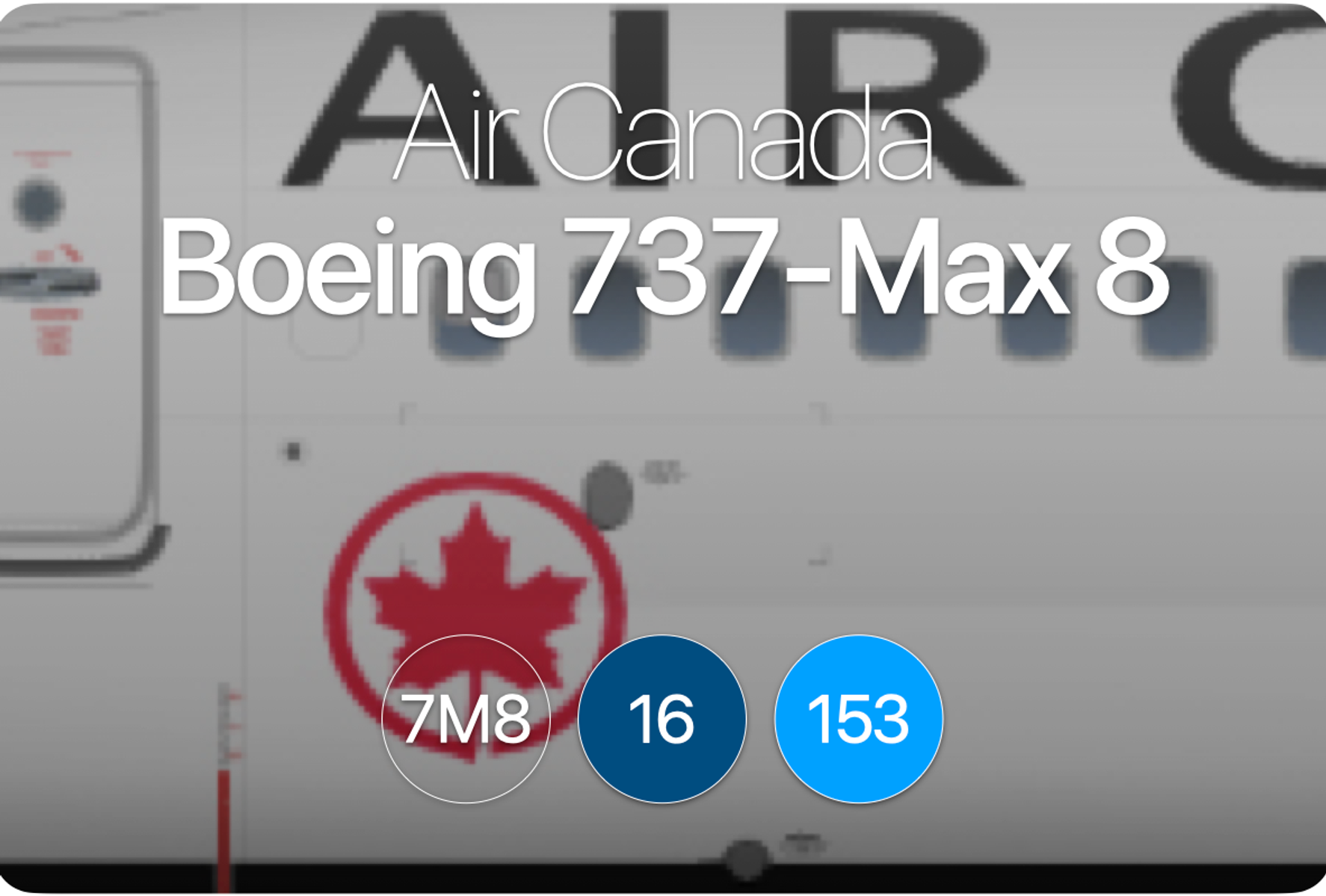 Boeing 737 max on sale 8 air canada