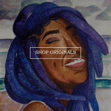 dreadlocks painting