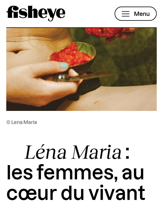 Léna Maria publication dans Fisheye