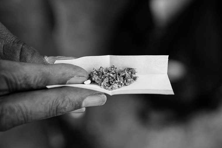 A K2 joint is prepared.