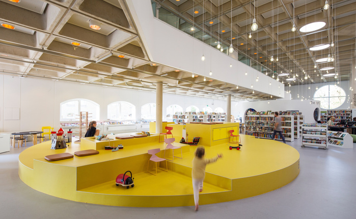 Kulturhus Trommen Hørsholm, Denmark.
Assignment for Arkitema Architects
Fotograf Niels Nygaard