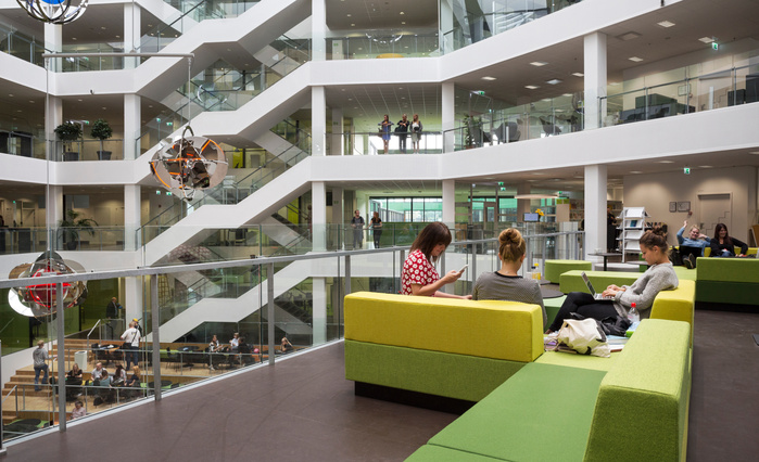 VIA University College Aarhus, Arkitema Architects, Fotograf Niels Nygaard