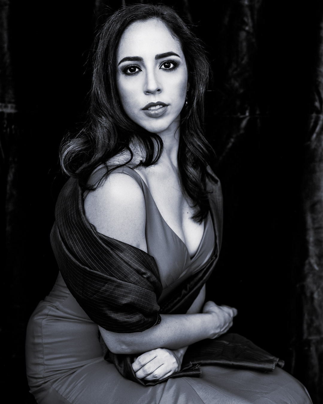 The same image in black and white changes everything. The photo becomes more about the subject.